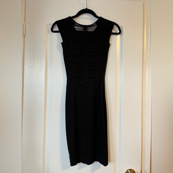 Black French Connection size 0 party dress - Picture 3 of 4